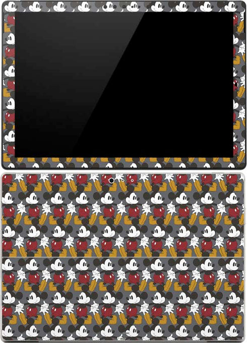 Disney Mickey Mouse Vintage Pattern Surface Pro 4 Skin
